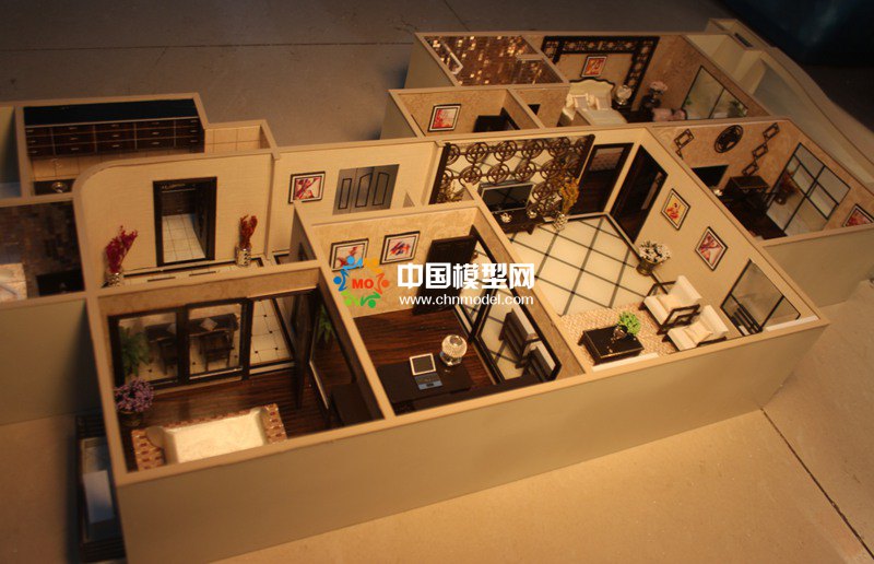 樓盤戶型模型，售樓部戶型沙盤