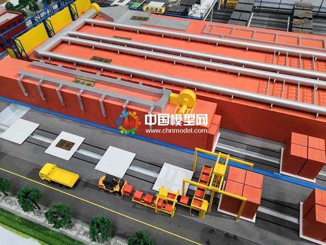 窯廠沙盤模型，磚廠沙盤模型