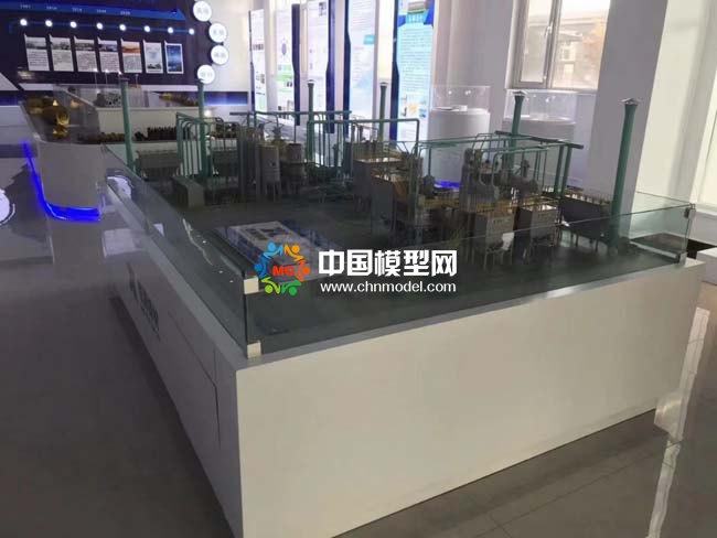覆膜砂生產(chǎn)線沙盤(pán)模型