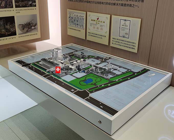 空分設(shè)備沙盤模型，特種氣體沙盤模型