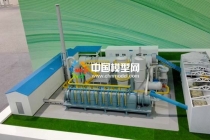 污染土壤修復(fù)沙盤模型，污泥處理模型