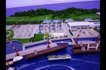 海運重工沙盤模型，海工裝備修造模型